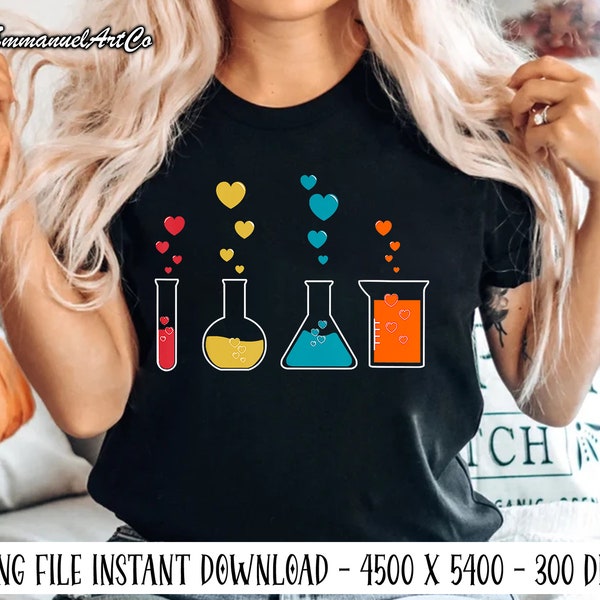 Cute Chemistry Hearts Science Valentines Nerd Png, Love Science Teacher Png, Funny Science, Science Teacher Life, Chemistry Teacher