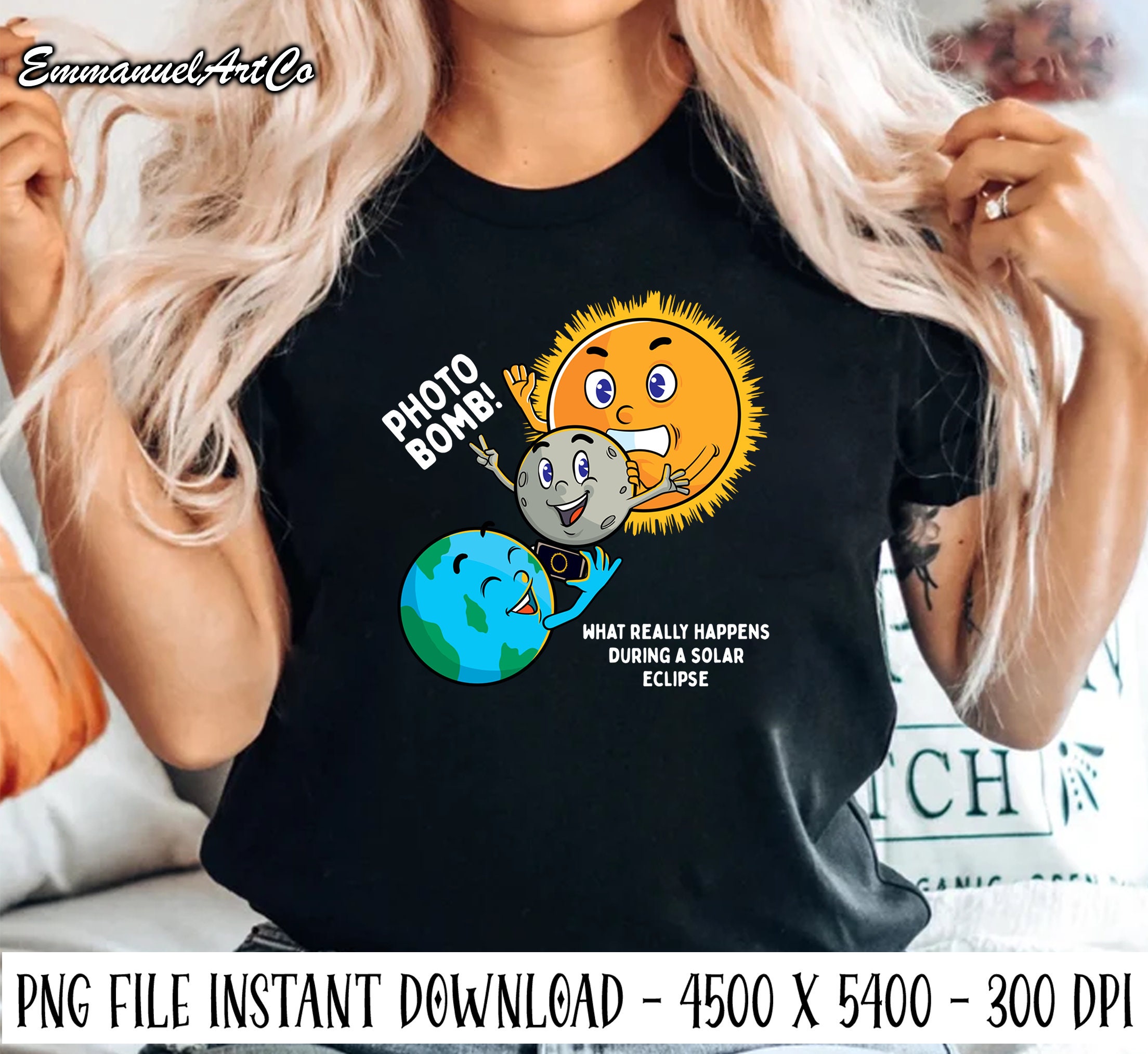 Funny Photobomb What Really Happens During Solar Eclipse Png, Total