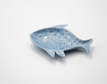 Schale Dipschale Keramik Fisch Maritim Landhausstil