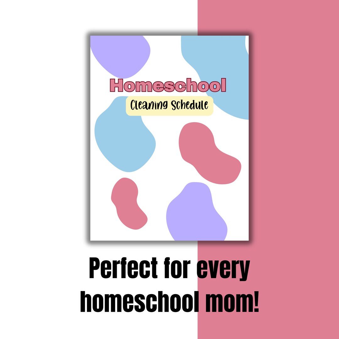cleaning-schedule-cleaning-checklist-cleaning-planner-chore-etsy