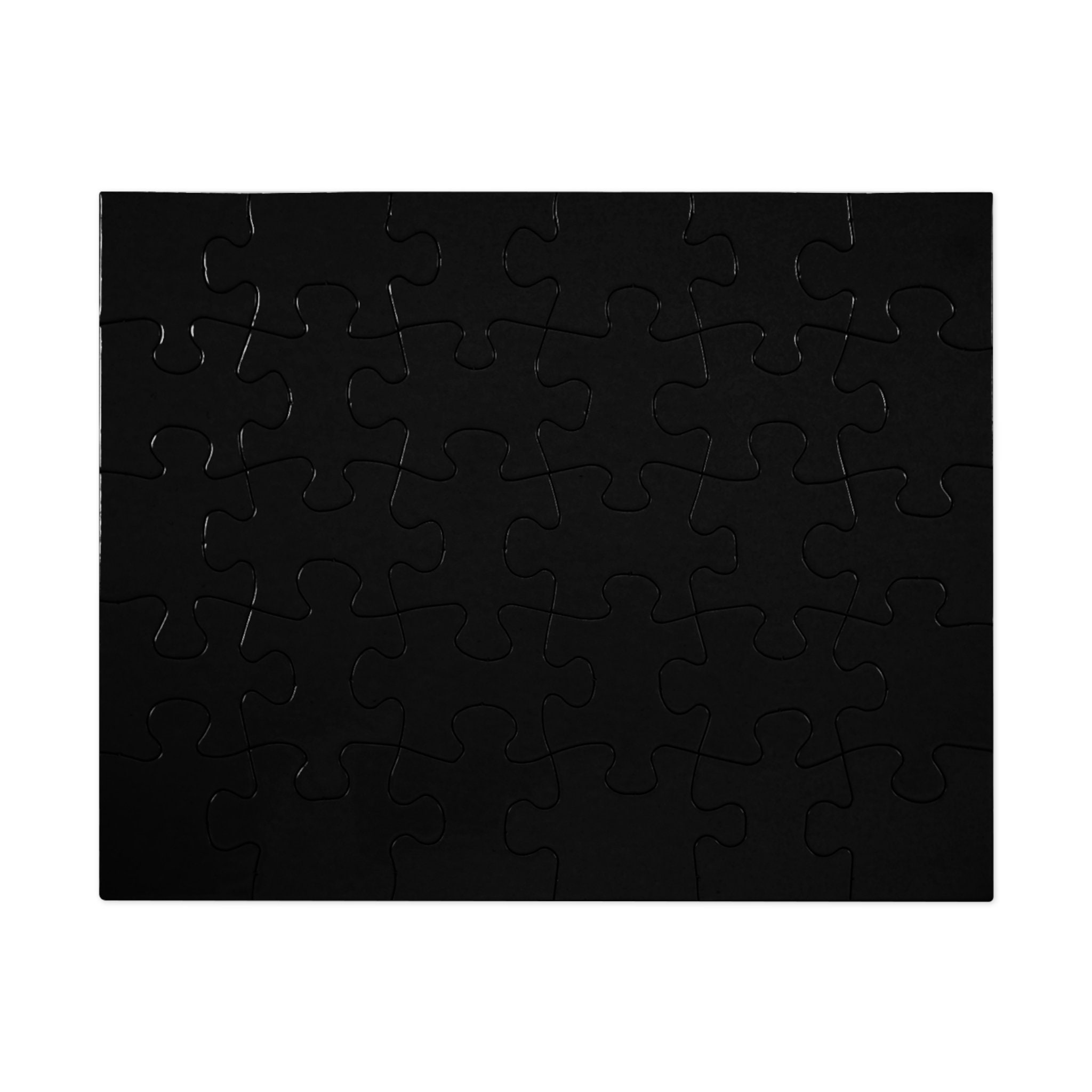 Blank Puzzle Piece - Black – SolagoHome