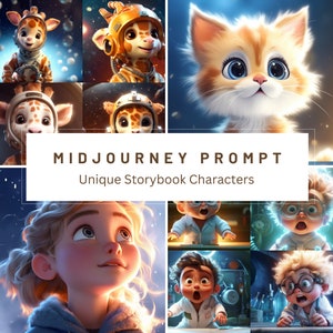Ultimate Storybook Character Creation Prompt for Midjourney | Editable Prompt to Bring Your Storybook Characters to Life | Enchanting Art