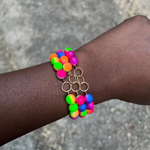 Regenbogen Armband Set