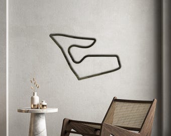 Red Bull Ring Wooden F1 Track Art – Austrian Grand Prix Decor