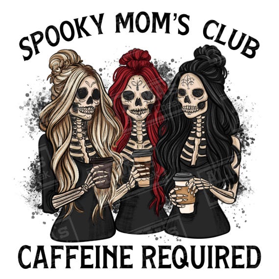 Spooky mom's club png sublimation design download, Halloween png, Halloween mom png, Spooky mom png, skeleton png sublimate designs download