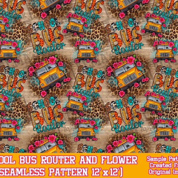 School Bus Router - Etsy