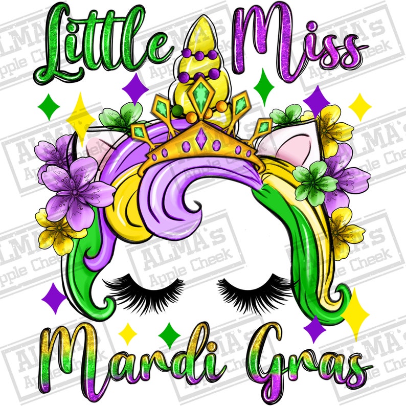 mardi gras unicorn