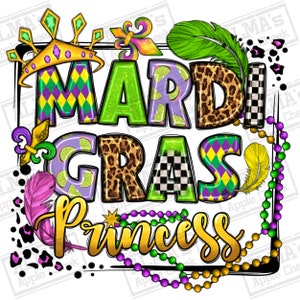 Mardi Gras princess png sublimation design download, Happy Mardi Gras png, Mardi Gras carnaval png, sublimate designs download