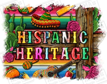 Ladda ner sublimeringsdesign för latinamerikanskt kulturarv png, latinamerikansk kulturarvsmånad png, latinamerikanska länder png, mexikanska png, nedladdning av sublimerade designer