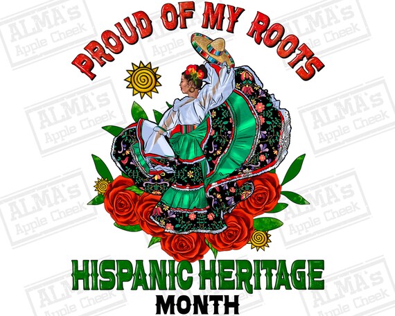Traditional lady Hispanic Heritage Month png sublimation design download, Hispanic Heritage Month png, Latino png,sublimate designs download