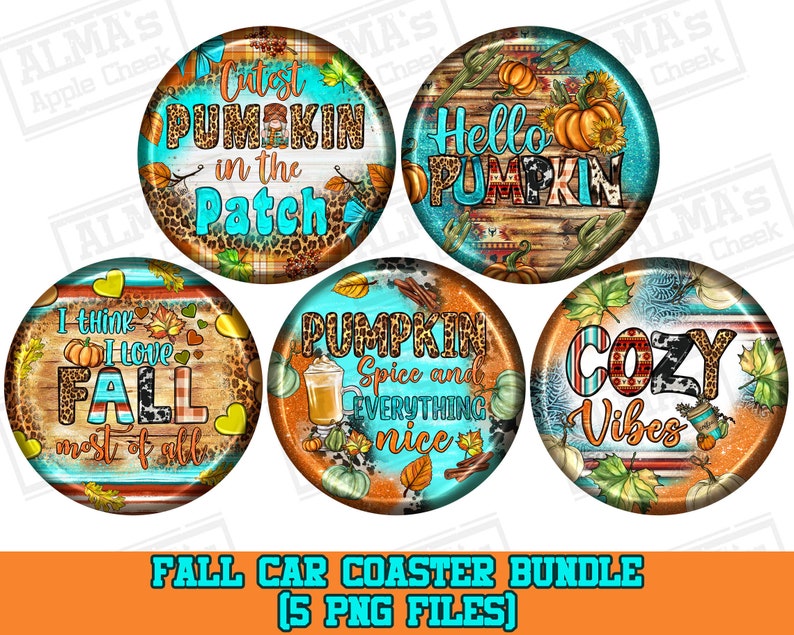 Pumpkin Png Sublimation Design Bundle Hello Fall Png Fall - Etsy