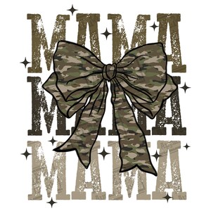Mama camo coquette bow png sublimation design download, coquette mama png, Mother&#39;s Day png, camo coquette bow png, sublimate download