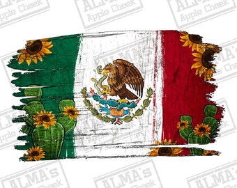 メキシコ国旗 png 昇華デザイン ダウンロード、メキシコ png、ひまわり