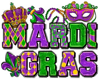 Mardi gras png sublimation design download, Happy Mardi Gras png, Mardi Gras carnival png, western Mardi gras png, sublimate design download