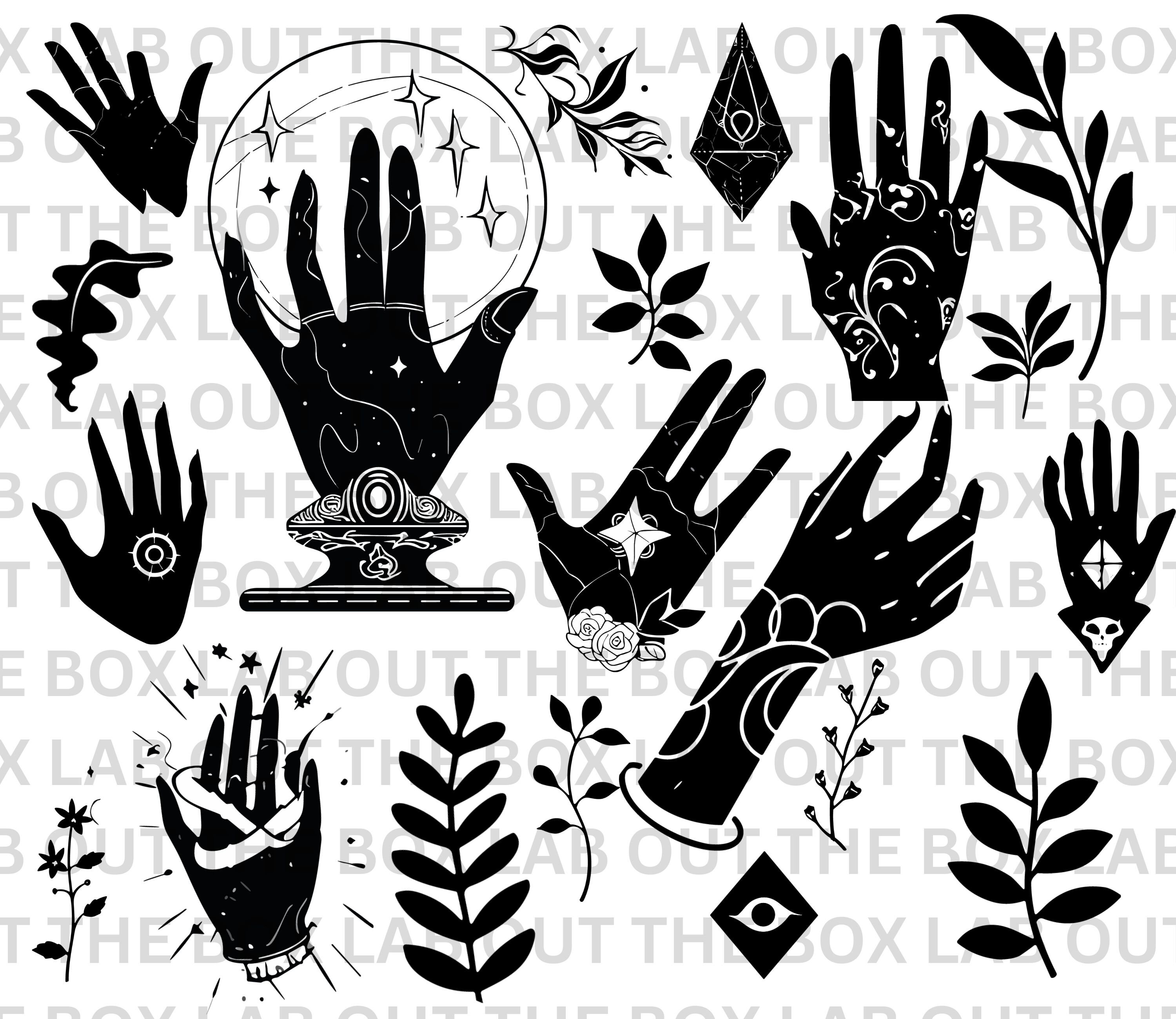Mystical 150 Witch Svg Bundle Witchcraft Svg Magic Svg Celestial Svg