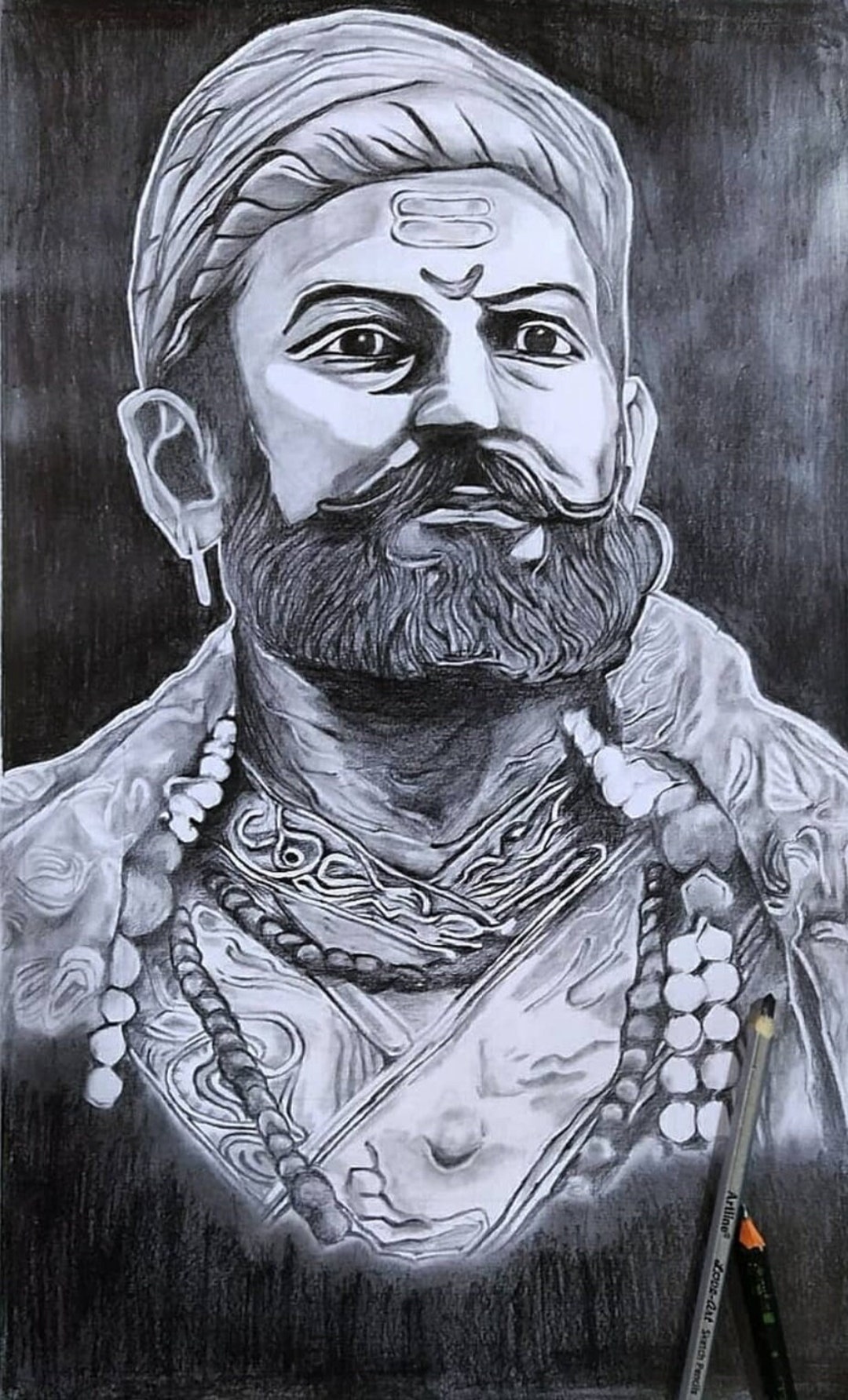 Shivaji maharaj pencil sketch deals