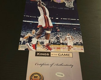 Lebron James Autographed Picture