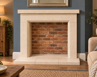 Bath stone fireplace surround - The Campden can be made to measure please contact us for more details