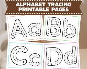 Alphabet Tracing Worksheets: A-Z Handwriting Practice (PDF Download)