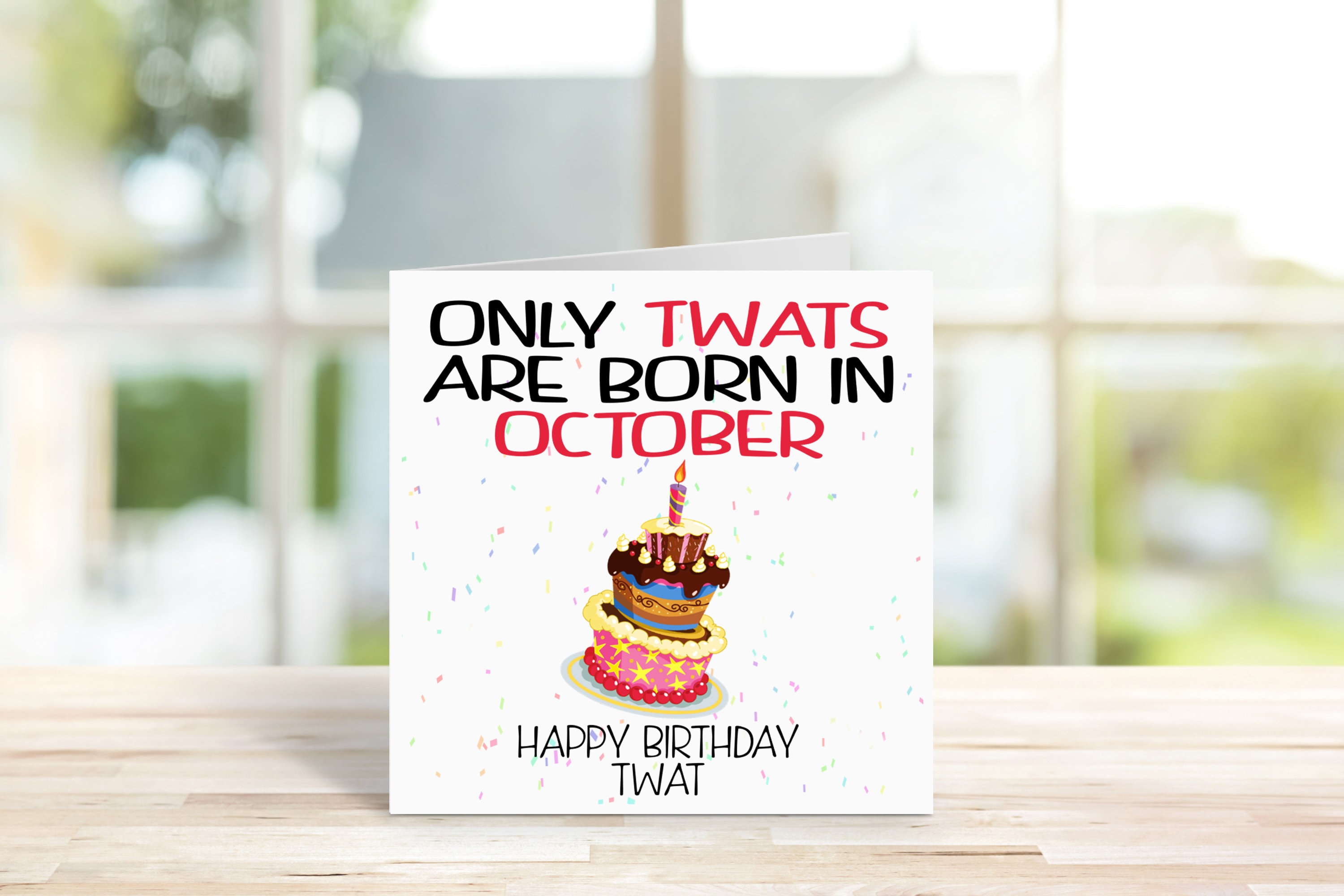 Rude Happy Birthday Card Rude Birthday Card Funny Birthday - Etsy