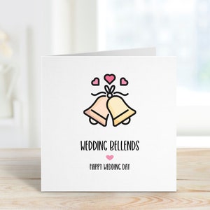 Carte de mariage drôle de Bellends | carte de mariage grossière | Carte de mariage humoristique pour amis et couple heureux | Carte d'amour