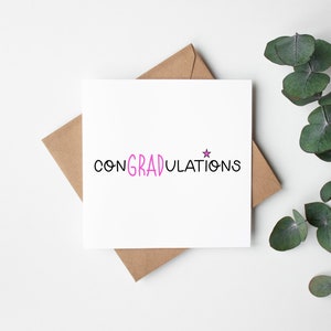 carte de fin d'études | Carte Bravo | Carte de félicitations | Carte d'examen | Carte de félicitations