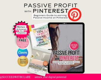 „Passiv Profit mit Pinterest eBook/Leitfaden mit Master Resell Right (MRR) und Privatmarkenrechten (PLR) - ein digitales Marketingprodukt von DFY
