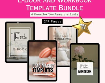Canva E-book Template, Canva Workbook Template, Coaching Course Template, Lead Magnet Template, Course Creator Template, Canva Ebook