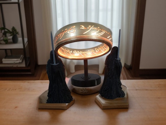 Lord of the Rings Lamp / Lord of the Rings Gift / Lord of the Rings Decor /  LOTR Led Lamp / One Ring Lamp / Sauron / Lotr 