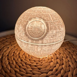 Death Star Lamp / StarWars / DarkSide / Darth Vader / Jedi