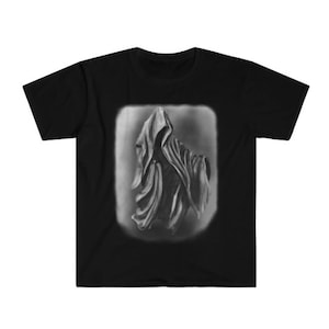 Goth Death Artwork Abbigliamento alternativo Gothic Design Dark Academia Unisex Softstyle T-Shirt