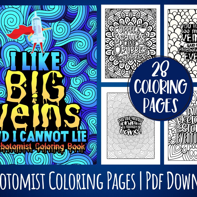 Lab Week Coloring Pages - Etsy
