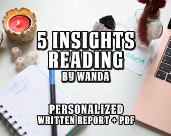 5 Psychic Insights By Wanda - Written Report (PDF)