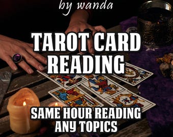Tarot Card Reading By Psychic - Expert Insights on Any Topic - Same Hour, Same Day Delivery