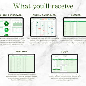 Absence Management System for Google Sheets: Employee Leave Tracker ...