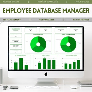 Employee Database Manager for Google Sheets: The Complete Solution for Small Businesses - Comprehensive Organize HR Info Easily