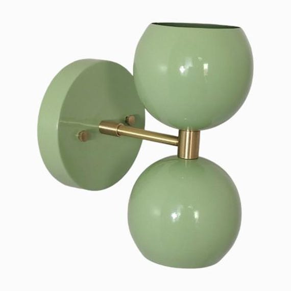 Customizable brass wall sconce - Adjustable wall sconce - Mid century wall sconce - wall light - Modern wall sconce - sputnik light - light