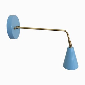 Mid-Century Modern Italian Wall Sconce – One Piece Light