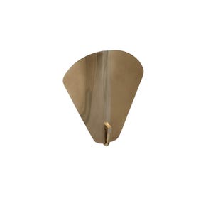 Pair of Raw brass Mid century wall sconce - wall sconce - Lighting - Mid century wall sconce - Italian wall sconce - wall light - wall lamp