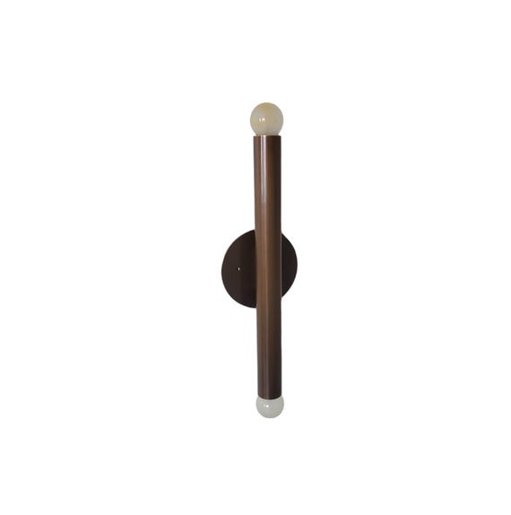 One Piece antique patina Line sconce - Mid century wall sconce - Italian wall light - sputnik light - Italian light - Lighting - wall light