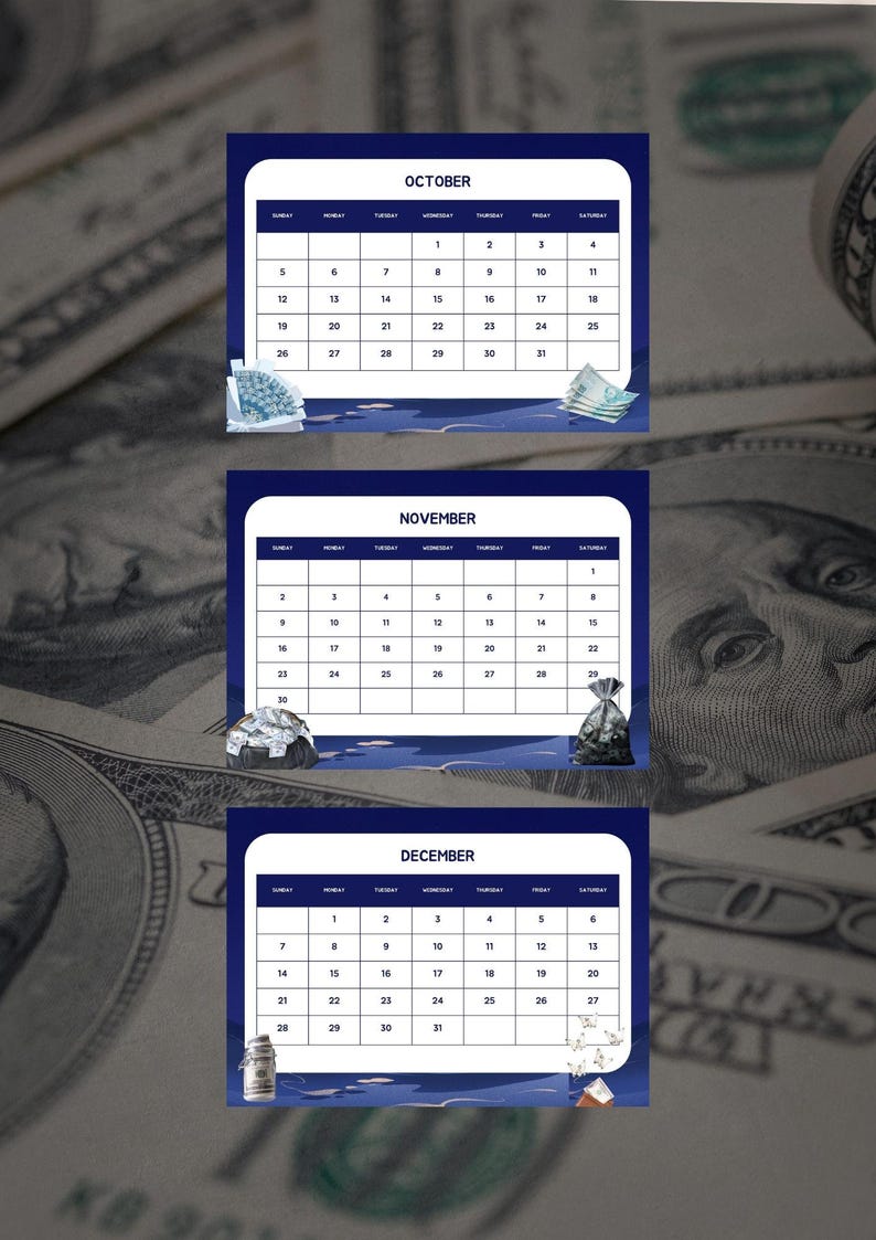 2025 Calendar Etsy