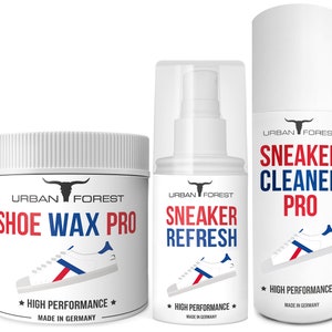 SPARSET Sneaker Cleaner | Shoe deodorant | Shoe polish colorless | Shoe care & shoe cleaning | Shoe deodorant as an odor remover URBAN Forest