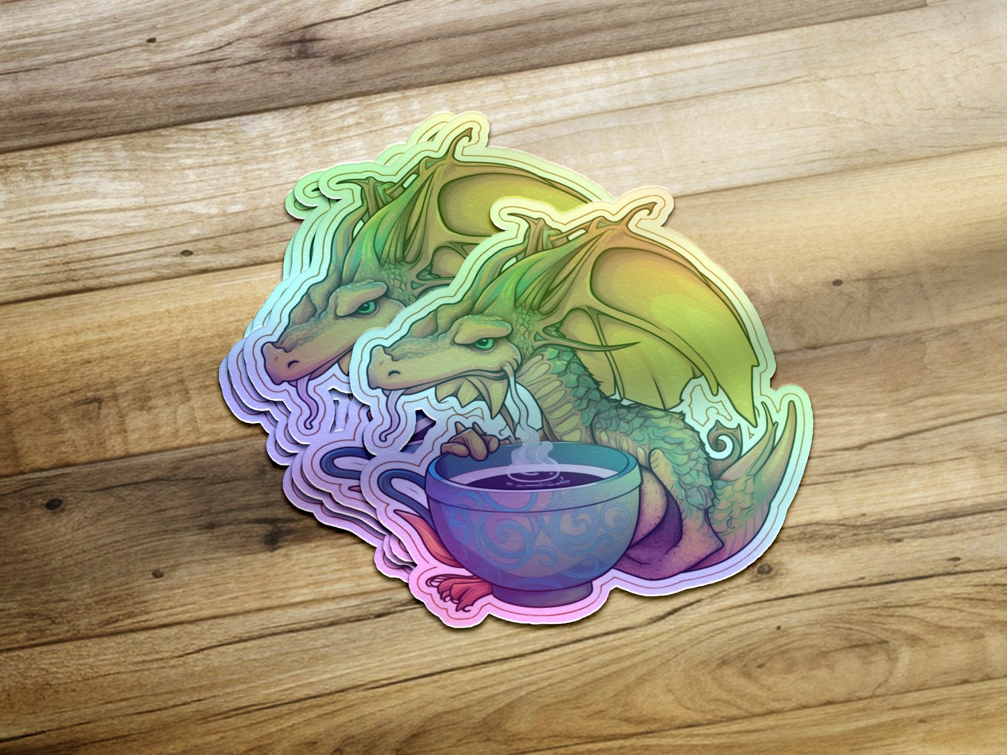 Dragon Sticker Dragon Gift Dragon Decal Laptop Sticker Mac Etsy