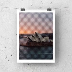 Sydney Opera House Behind a Fence