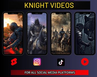 Elite Knight Video Bundle | Viral Social Media Clips (Digital Download)