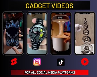 Elite 100 Gadget Videos | Tech Review Content (Digital Download)