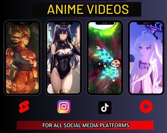 Elite Anime Video Collection | Social Media Content (Digital Download)