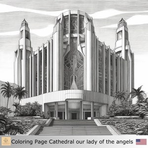 Cathedral of Our Lady of the Angels Color Changing Pencil