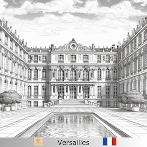 Antique Travel Photographs Of Paris And France Palace Of Versailles  HighRes Vector Graphic  Getty Images