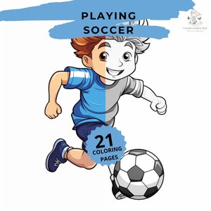 Football Coloring Books for Boys Ages 8-12: Soccer Activity Book For Kids [Book]